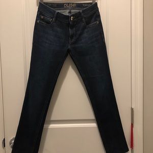 DL 1961 Toni high rise cropped jean